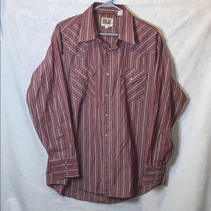 VTG 17-34 Ely Cattleman Pearl Snap Buttondown